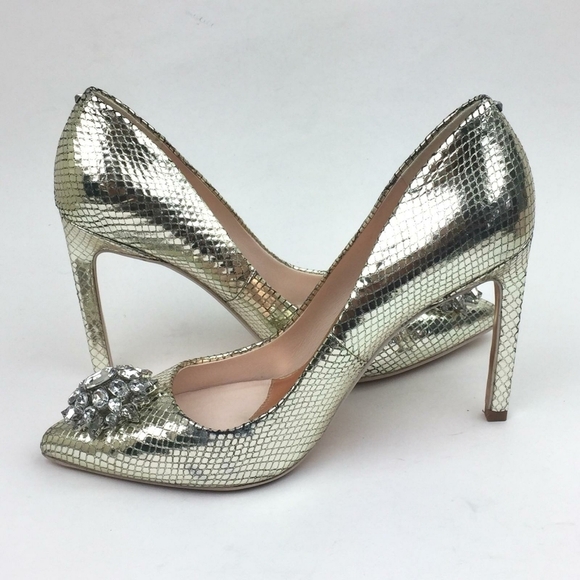 TED BAKER Elannam Crystal Embellished Pump… - Picture 6 of 15
